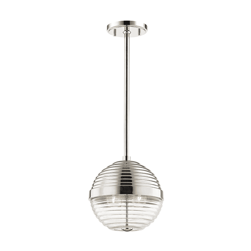 Hudson Valley Easton 3-Light 11" Mini Pendant in Polished Nickel