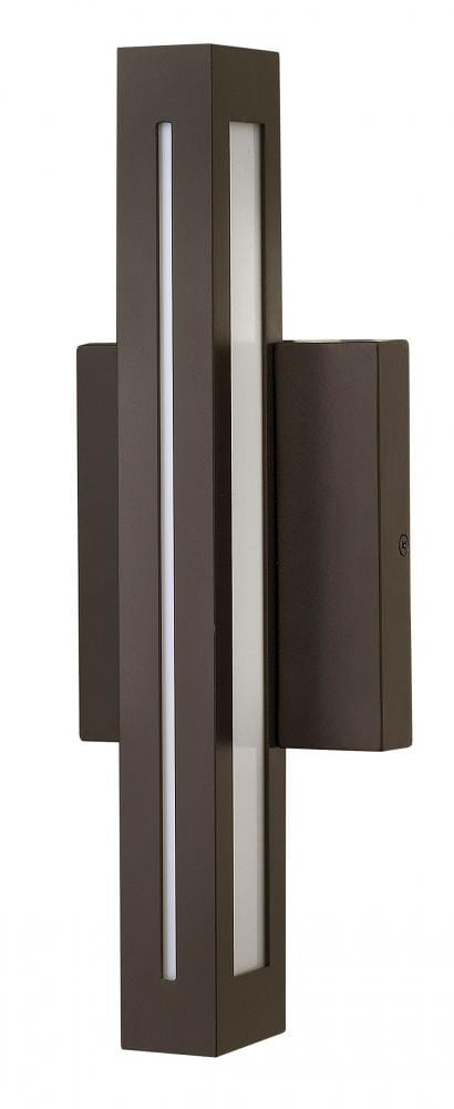 Hinkley Vue 1-Light LED Outdoor Small Wall Mount in Bronze