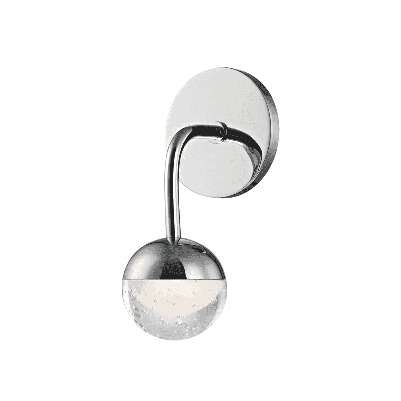 Hudson Valley Boca 5" Bathroom Vanity Light in Polished Chrome