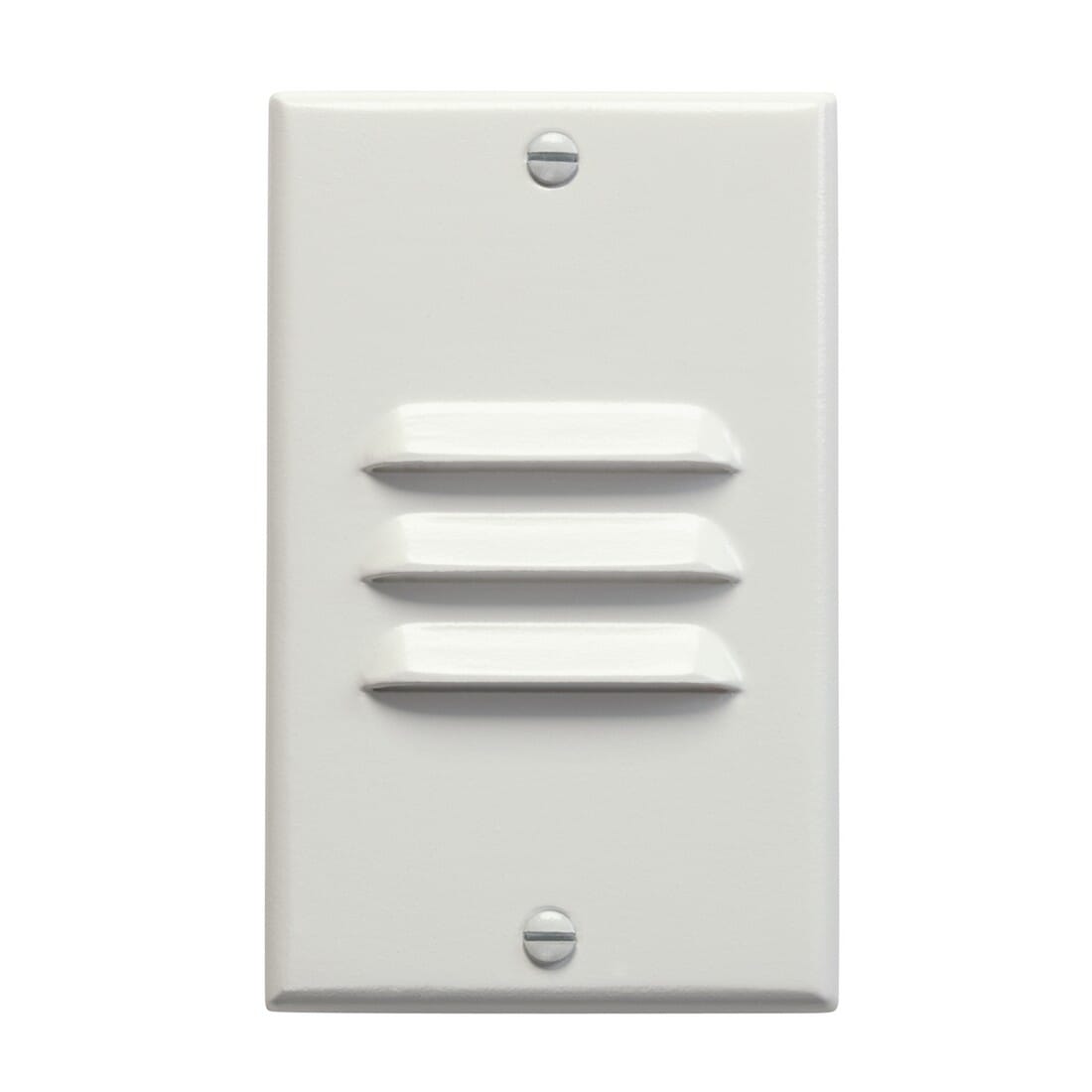 Kichler Step and Hall 4.5" LED Vertical Louver Step Light in White