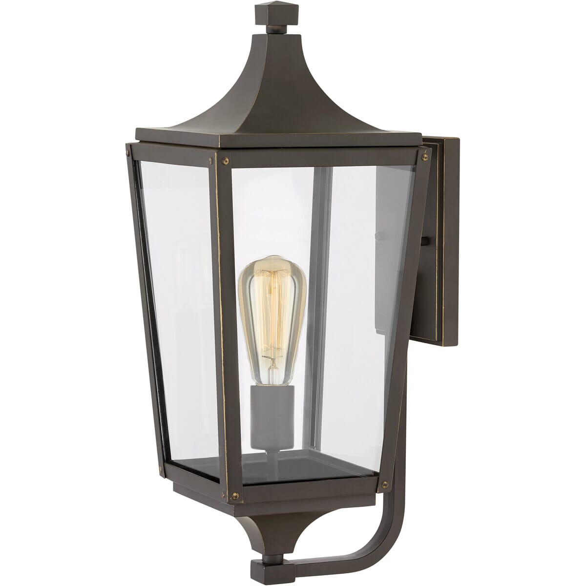 Hinkley Jaymes 1-Light Outdoor Medium Wall Mount in Oil Rubbed Bronze