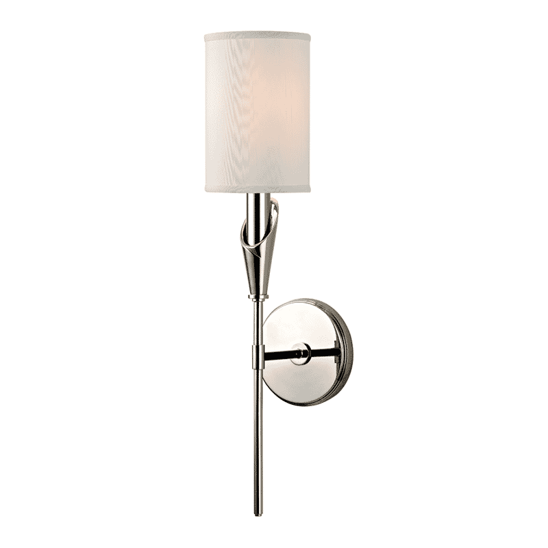 Hudson Valley Tate 20" Wall Sconce in Polished Nickel