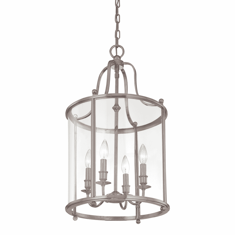 Hudson Valley Mansfield 4-Light 26" Pendant Light in Antique Nickel