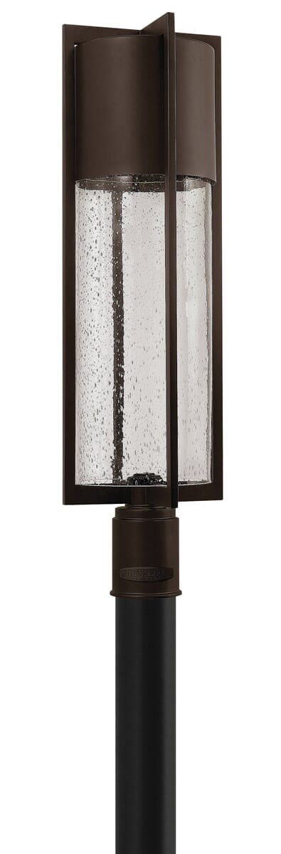 Hinkley Shelter LED Outdoor Post Light in Buckeye Bronze