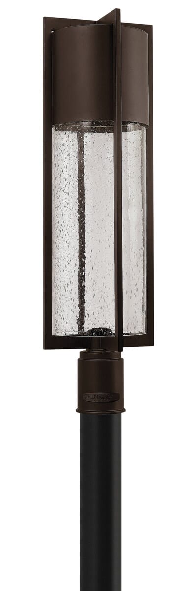 Hinkley Shelter Outdoor Post Light in Buckeye Bronze