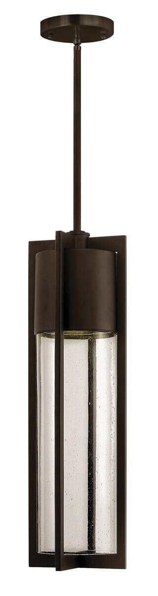 Hinkley Shelter LED Outdoor Hanging Ceiling Light in Buckeye Bronze