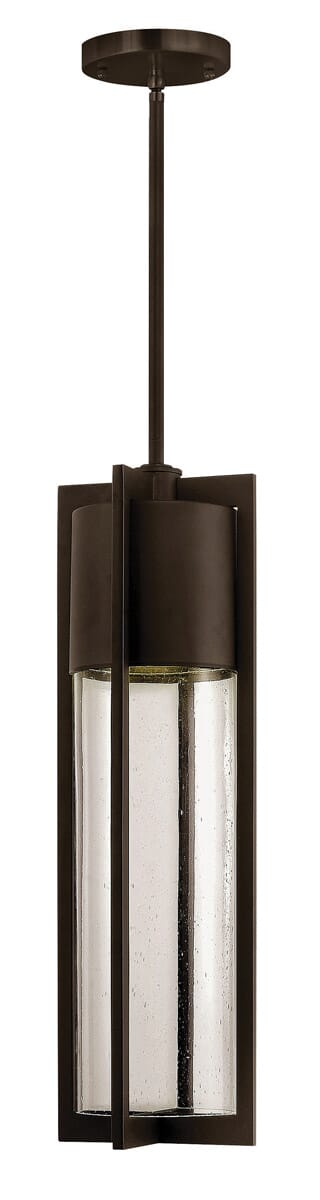 Hinkley Shelter Outdoor Hanging Ceiling Light in Buckeye Bronze