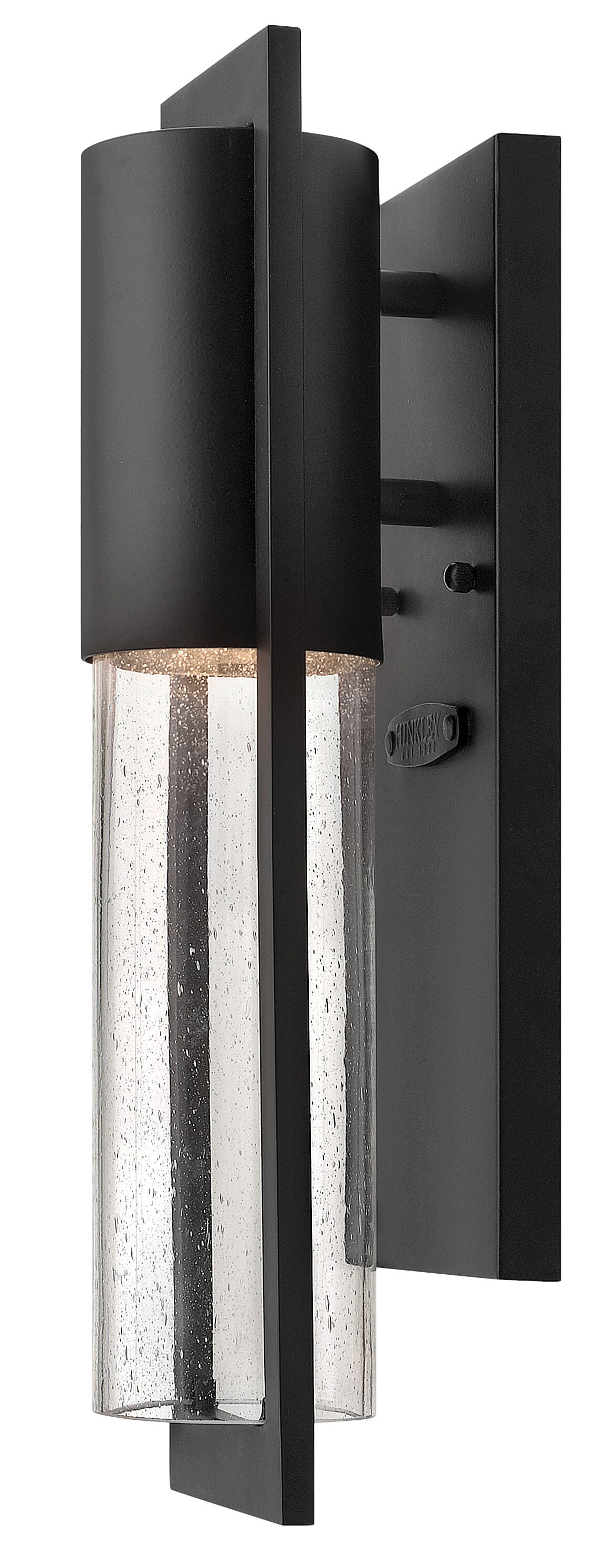 Hinkley Shelter Outdoor LED Mini Wall Sconce in Black