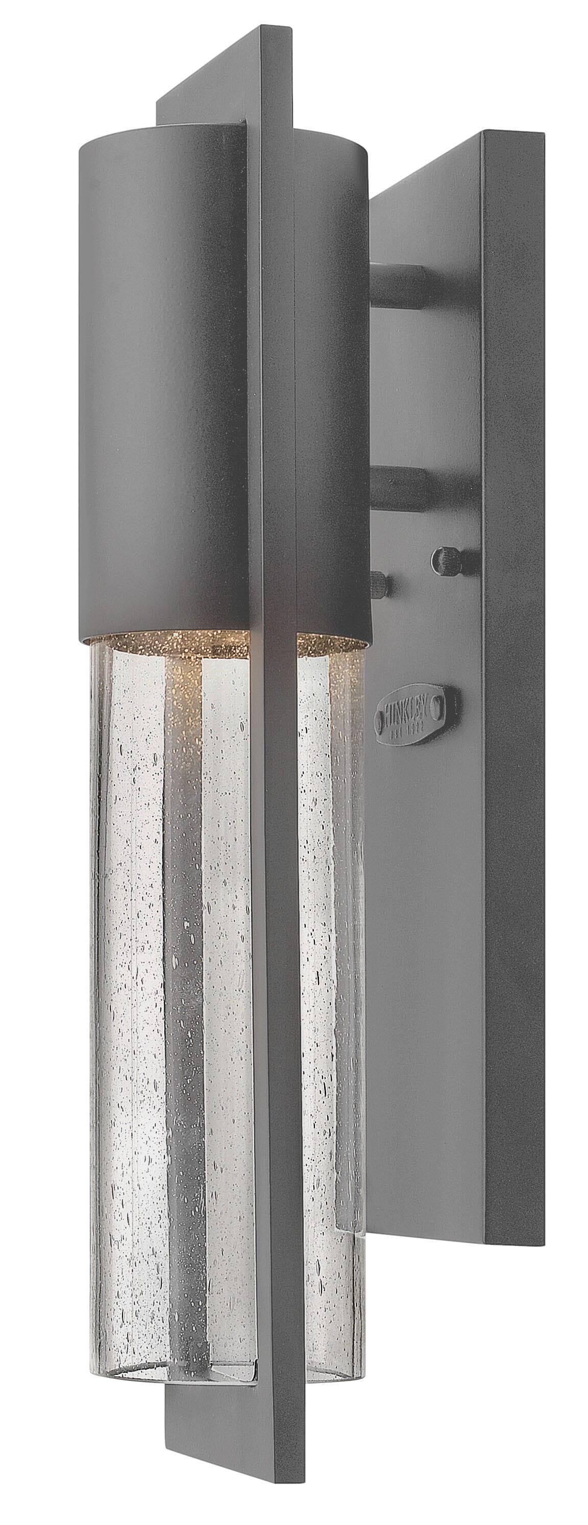 Hinkley Shelter Outdoor LED Mini Wall Sconce in Hematite