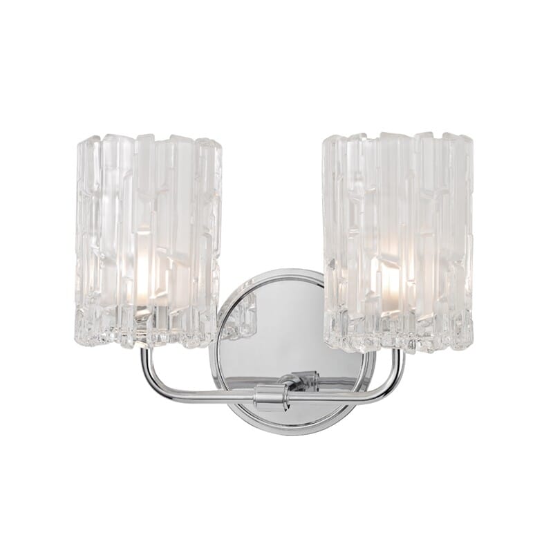 Hudson Valley Dexter 2-Light 11" Bathroom Vanity Light in Polished Chrome