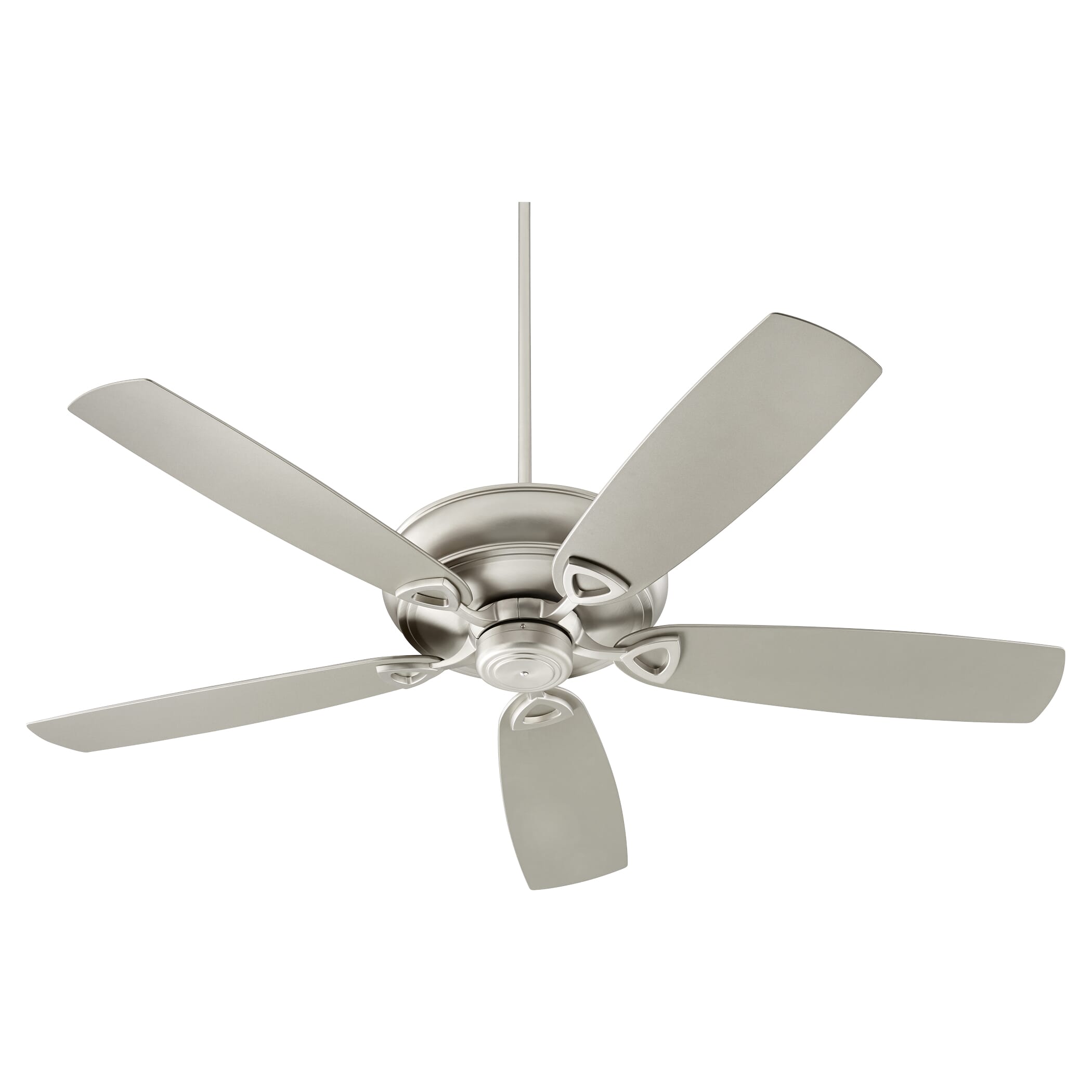 Quorum Alto Patio 62" Outdoor Ceiling Fan in Satin Nickel