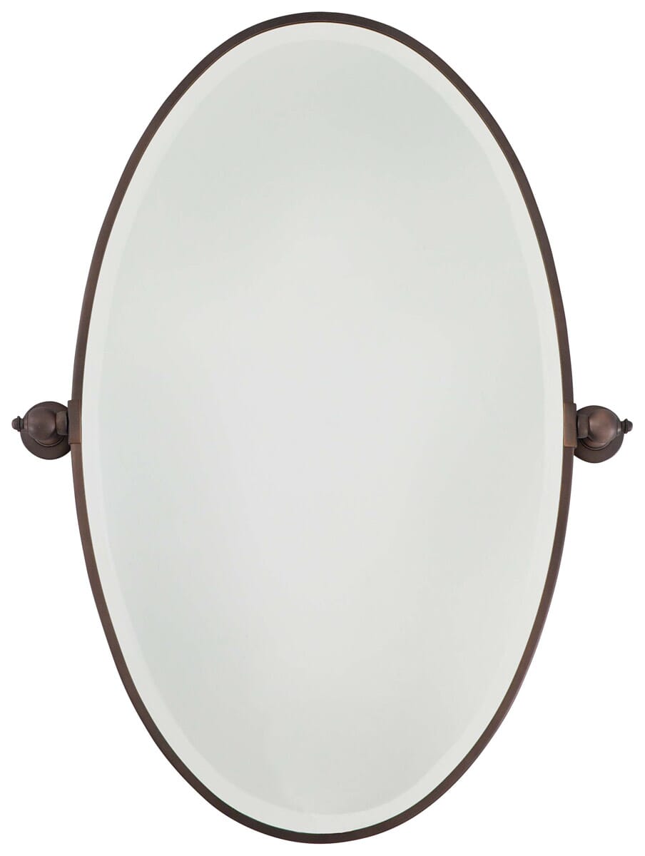 Minka Lavery Xl Oval Mirror - Beveled