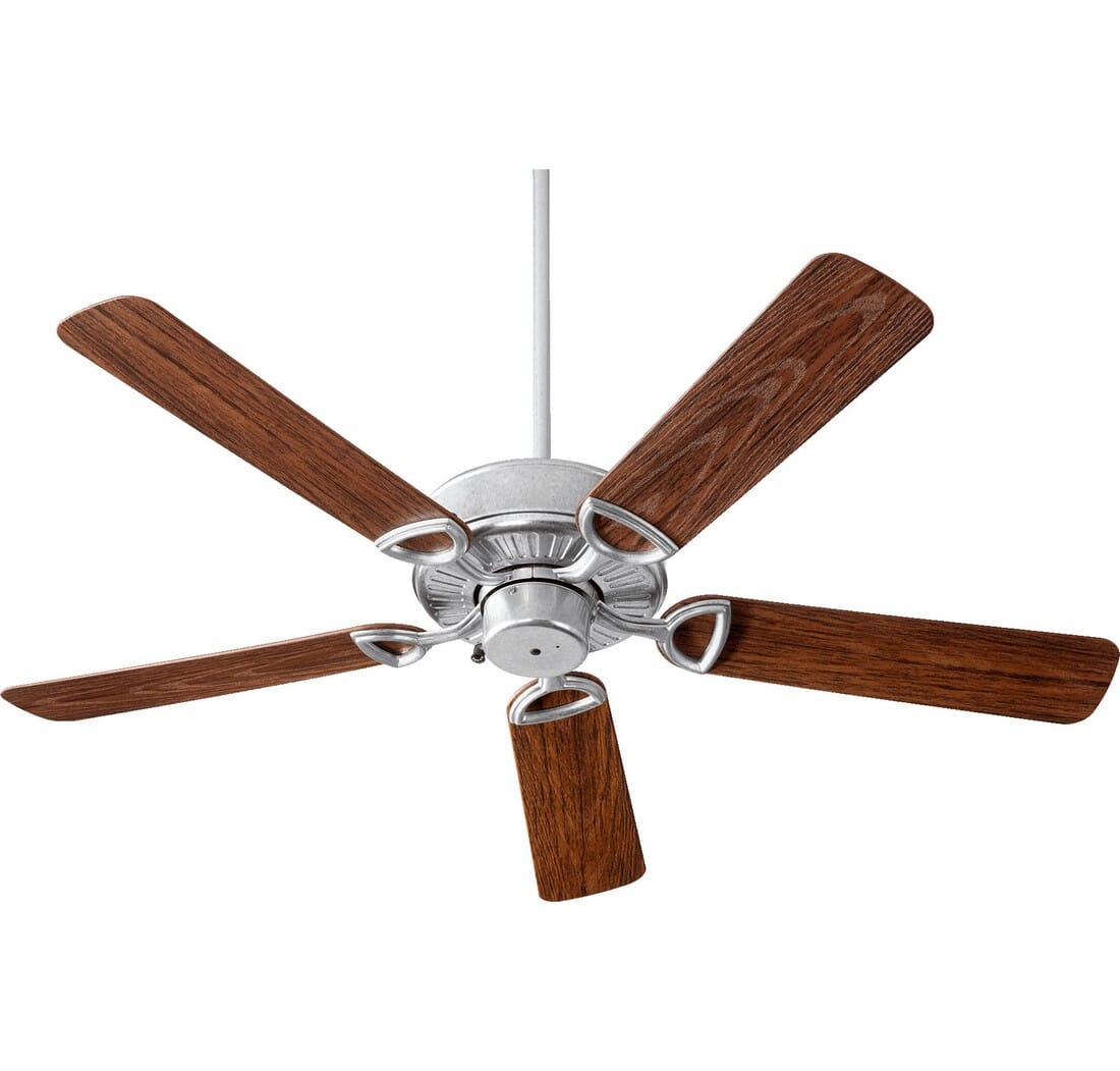 Quorum Estate Patio 52" Outdoor Ceiling Fan in Galvanized