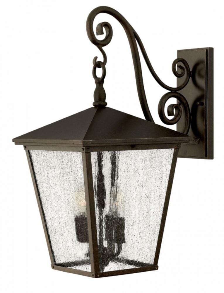 Hinkley Trellis 4-Light Outdoor Large Wall Mount in Regency Bronze