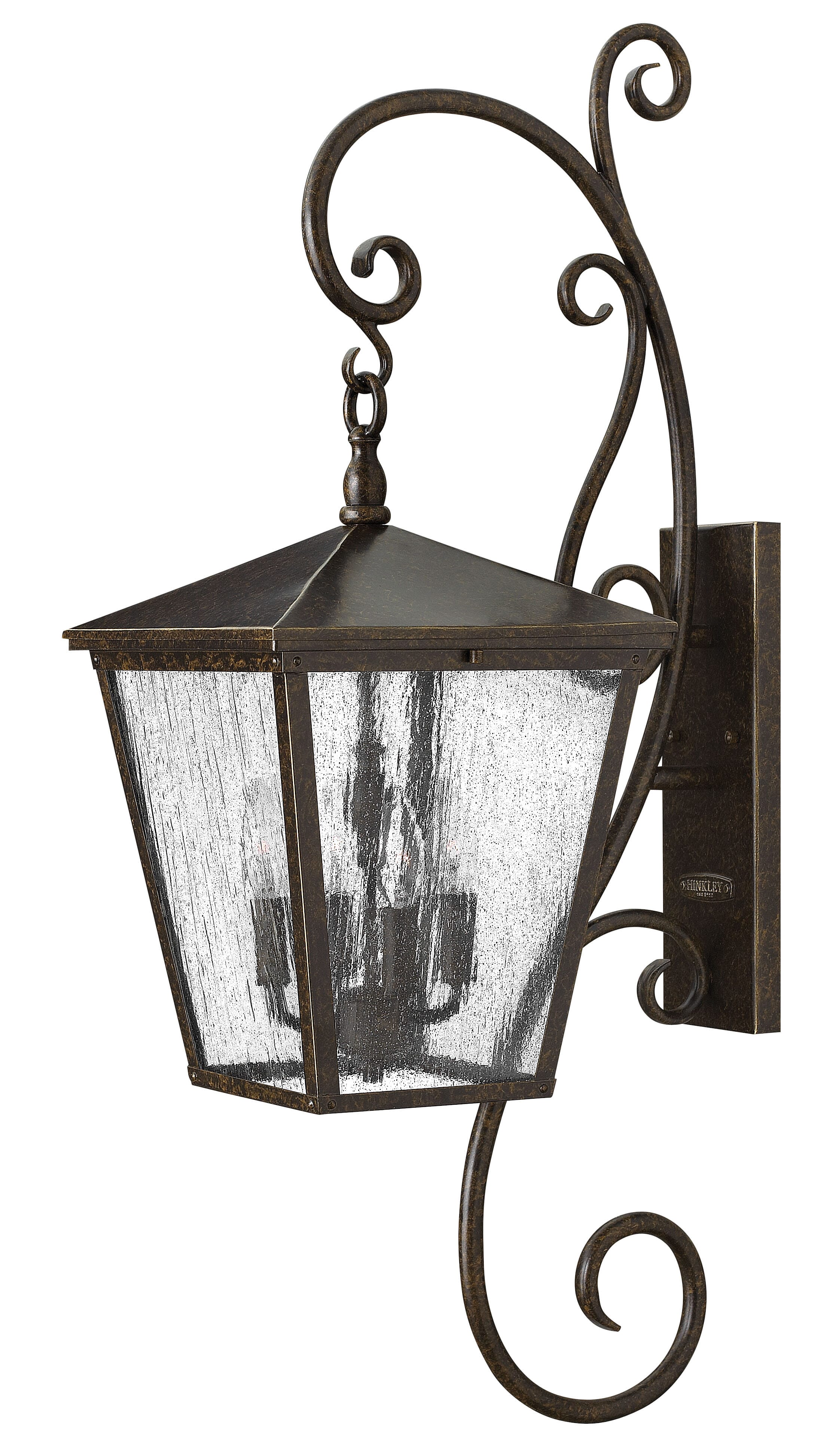 Hinkley Trellis 4-Light Outdoor Large Wall Mount in Regency Bronze