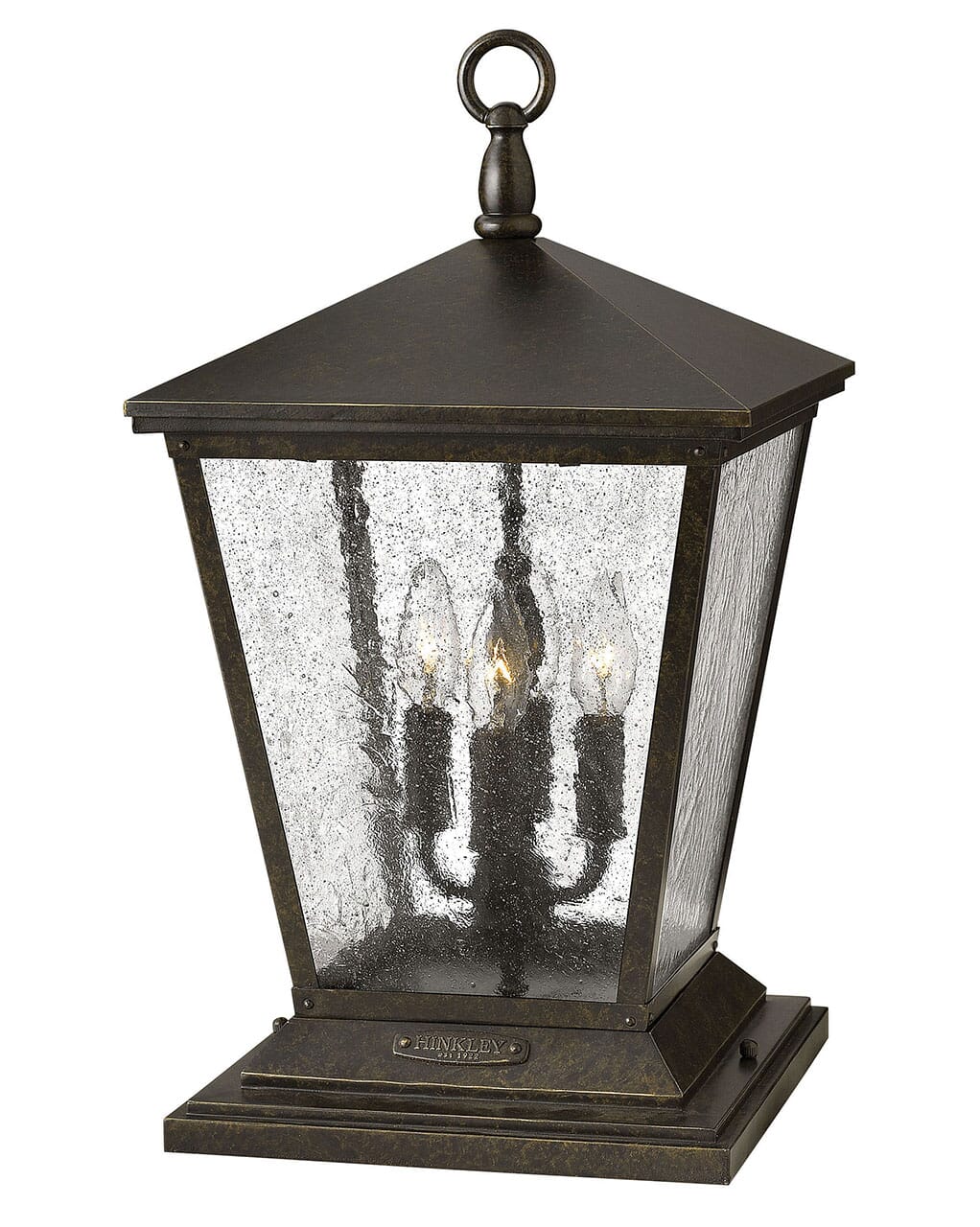 Hinkley Trellis 4-Light 20" Pier Mount in Regency Bronze