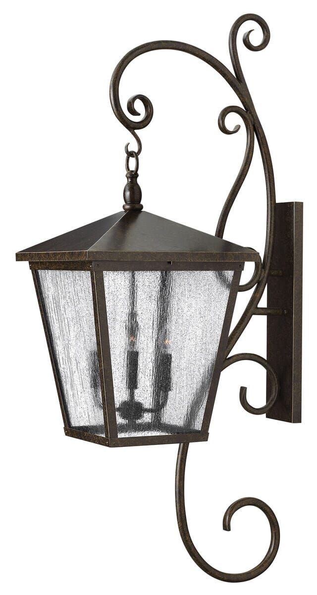 Hinkley Trellis 4-Light Outdoor Extra Large Wall Mount in Regency Bronze