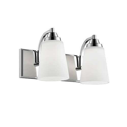 Millennium Lighting Bathroom Vanity Light in Chrome