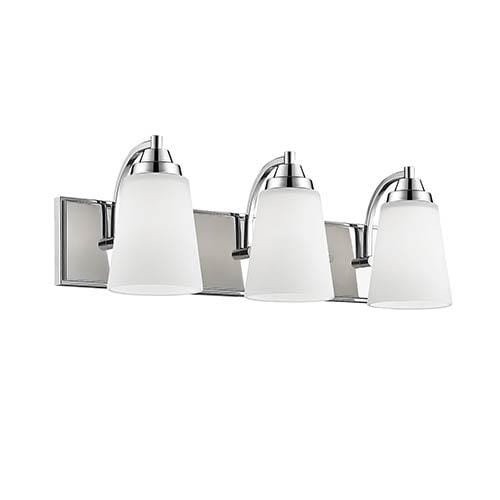 Millennium Lighting Bathroom Vanity Light in Chrome