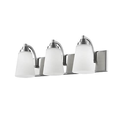 Millennium Lighting Bathroom Vanity Light in Satin Nickel