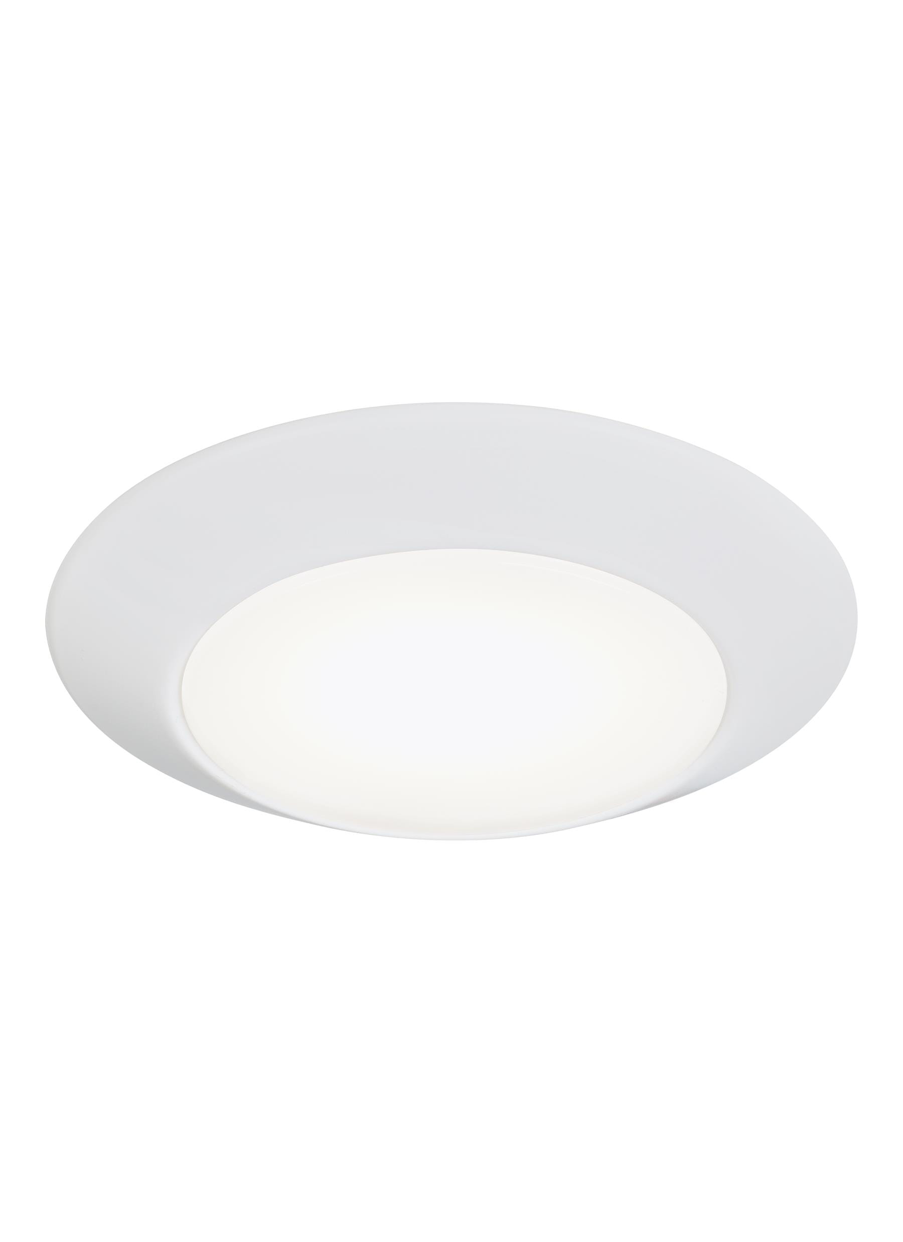 Sea Gull Traverse Mirage LED Recessed Lighting in White