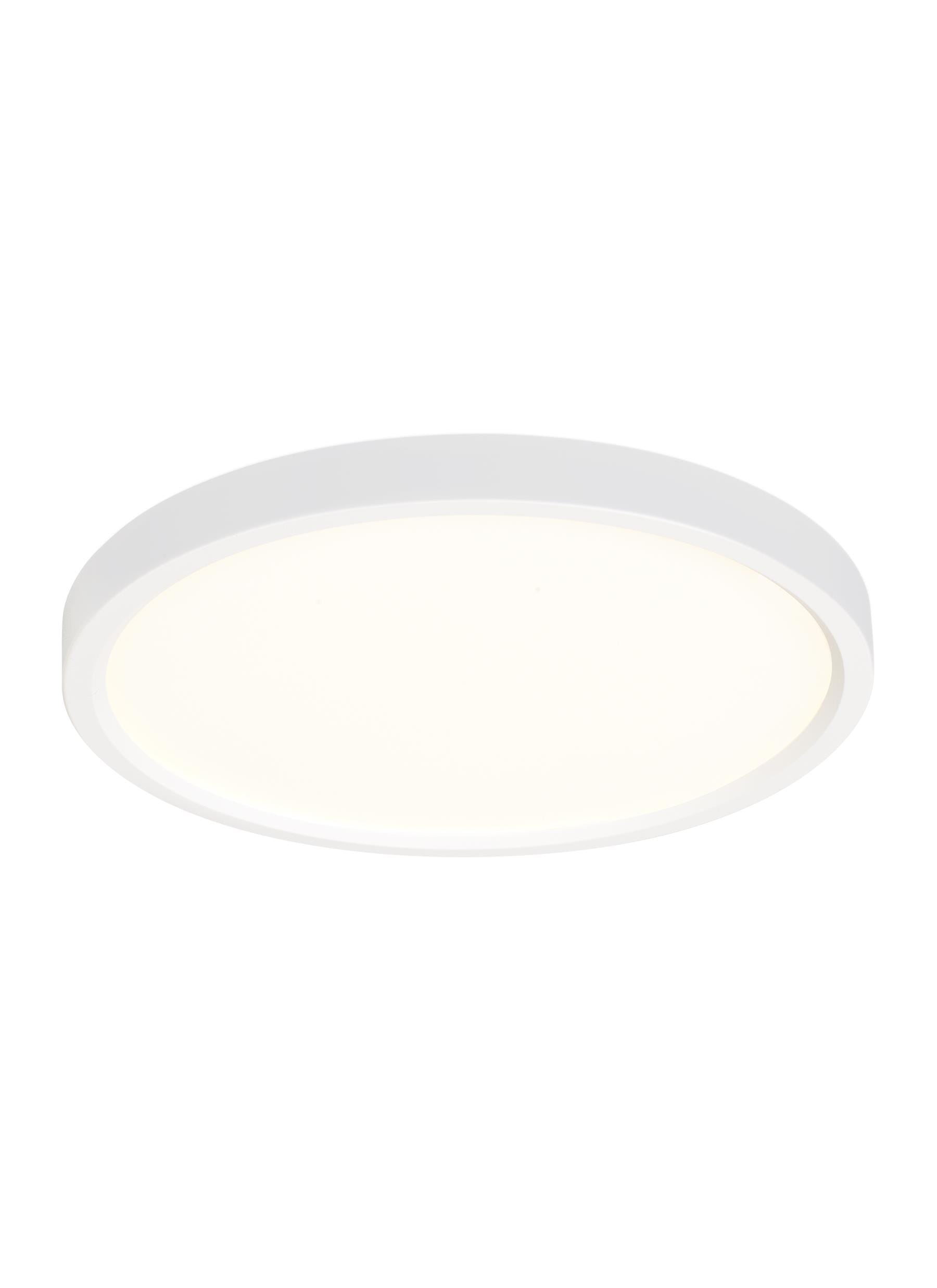 Sea Gull Traverse Lotus LED Recessed Lighting in White