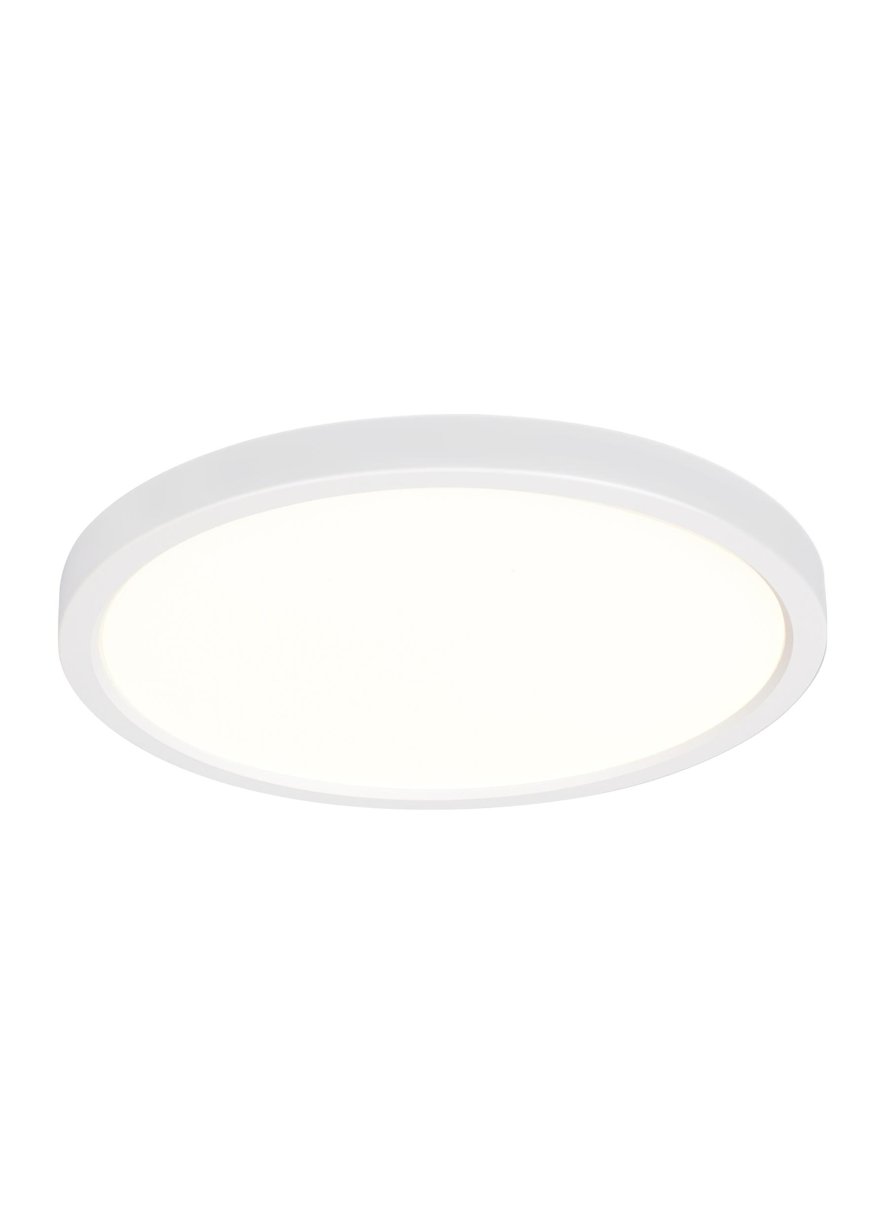 Sea Gull Traverse Lotus LED Recessed Lighting in White