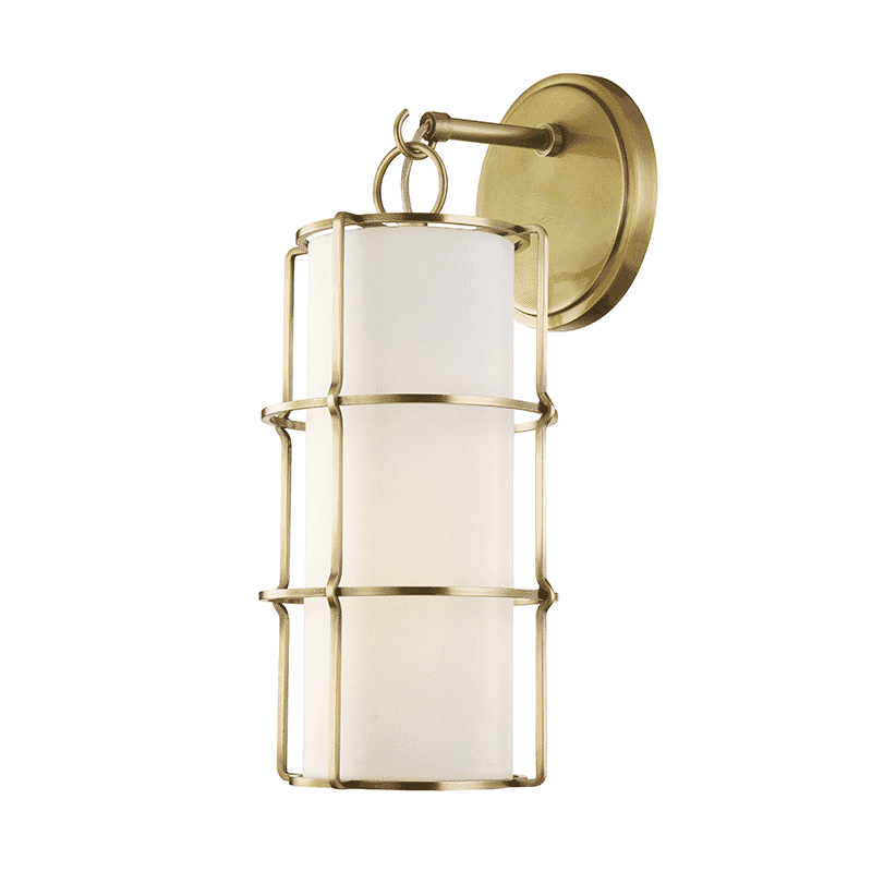 Hudson Valley Sovereign 16" Wall Sconce in Aged Brass