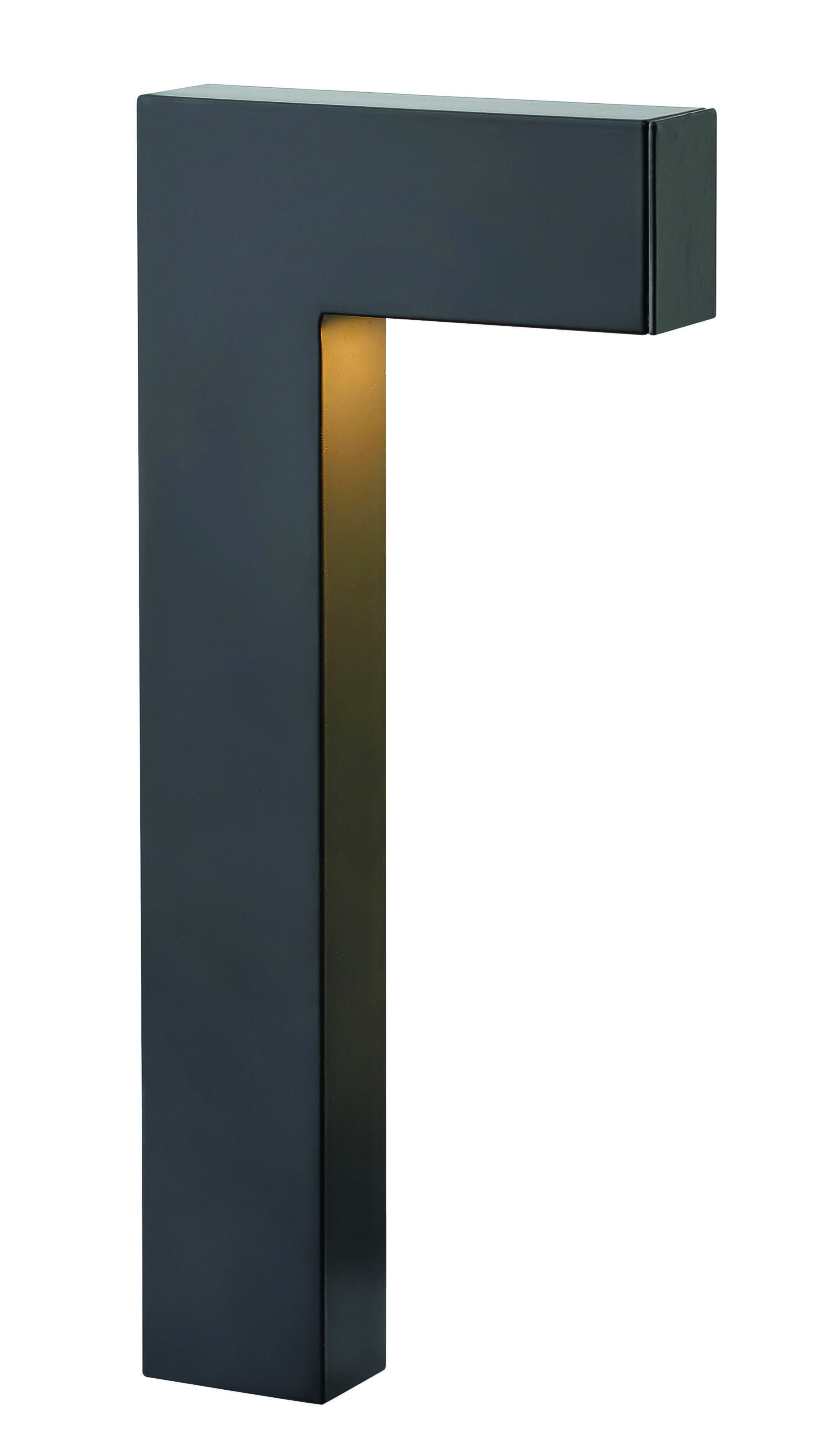 Hinkley 1-Light LED Outdoor Atlantis Path in Satin Black