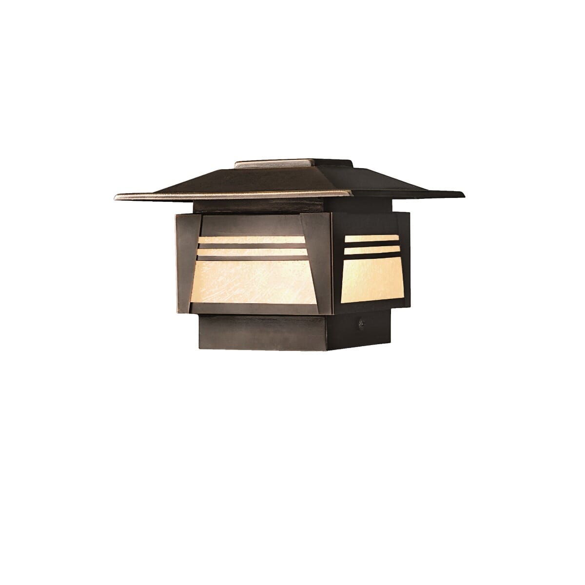 Kichler Zen Garden 7" 12V Step Light in Olde Bronze