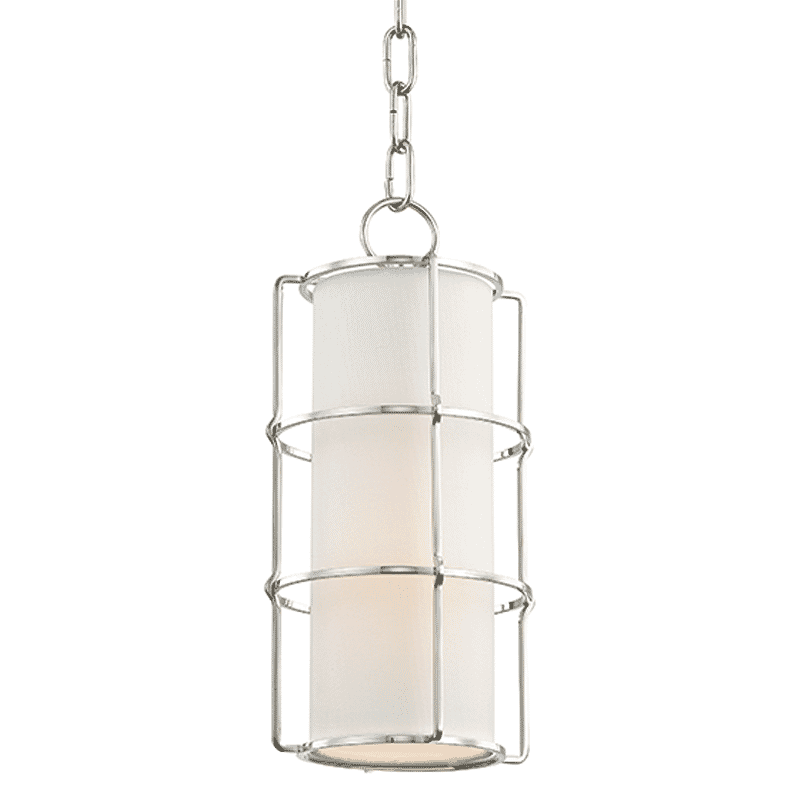 Hudson Valley Sovereign 14" Pendant Light in Polished Nickel