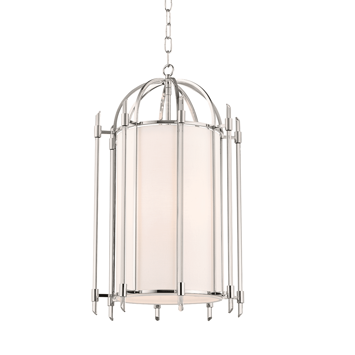 Hudson Valley Delancey Pendant Light in Polished Nickel