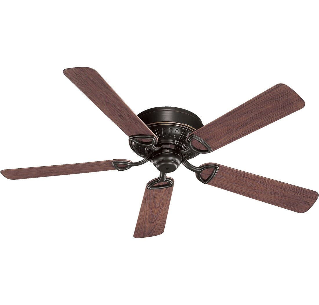 Quorum Medallion Patio 52" Indoor/Outdoor Ceiling Fan in Old World