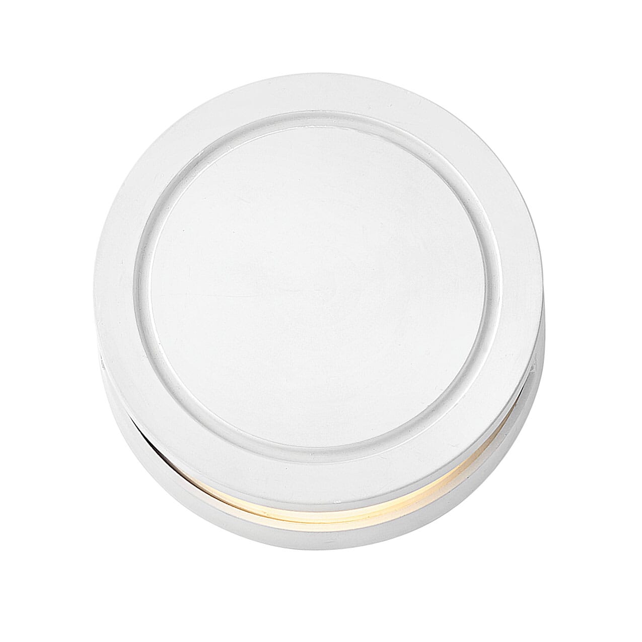 Hinkley Modern Deck Round LED 4" Deck Light in Satin White