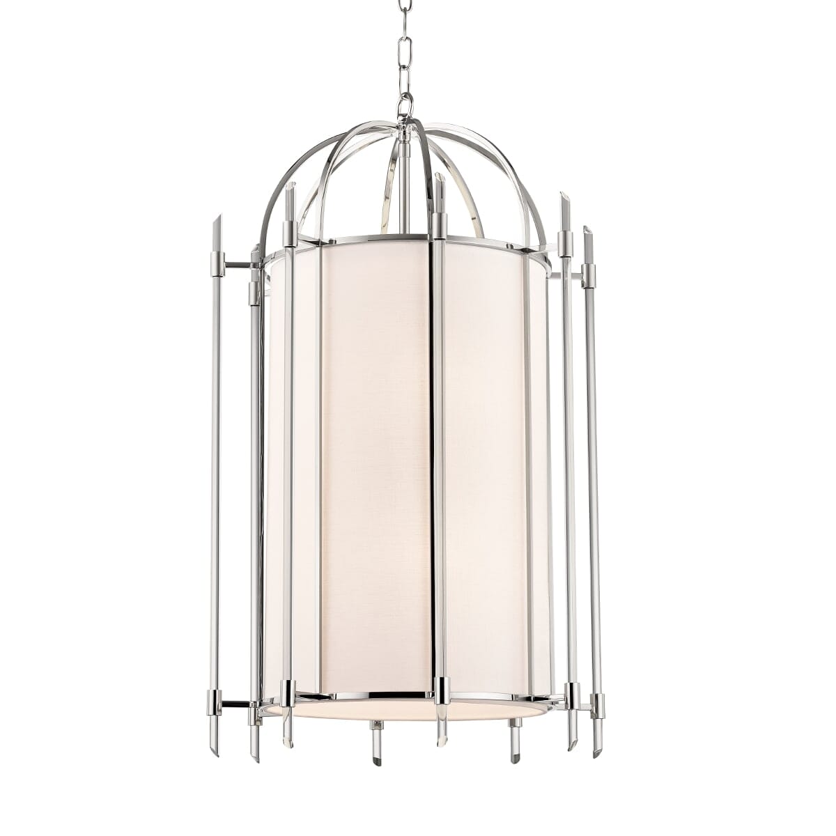 Hudson Valley Delancey Pendant Light in Polished Nickel