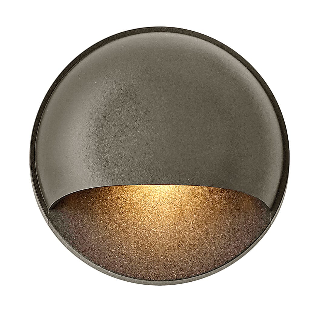 Hinkley Nuvi LED 3" Brick & Step Light in Bronze