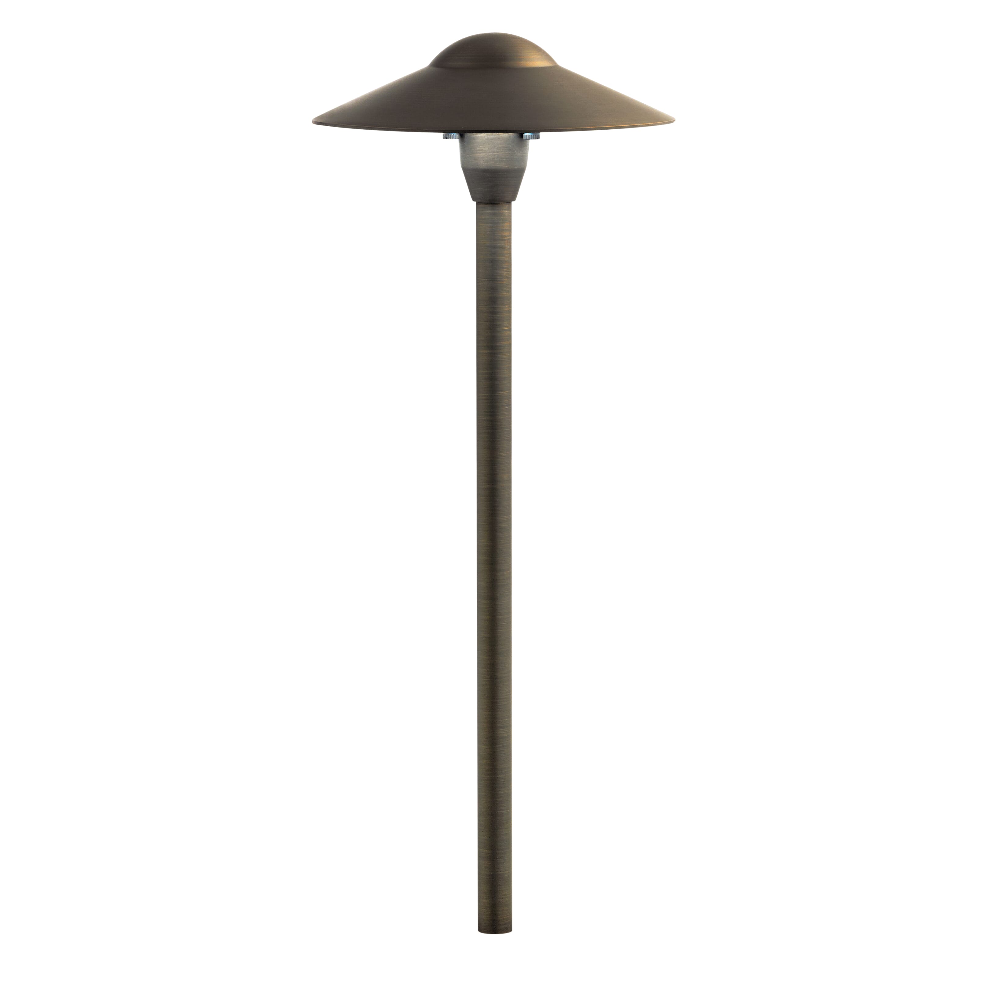 Kichler LED 21" Landscape 12V Path & Spread in Centennial Brass