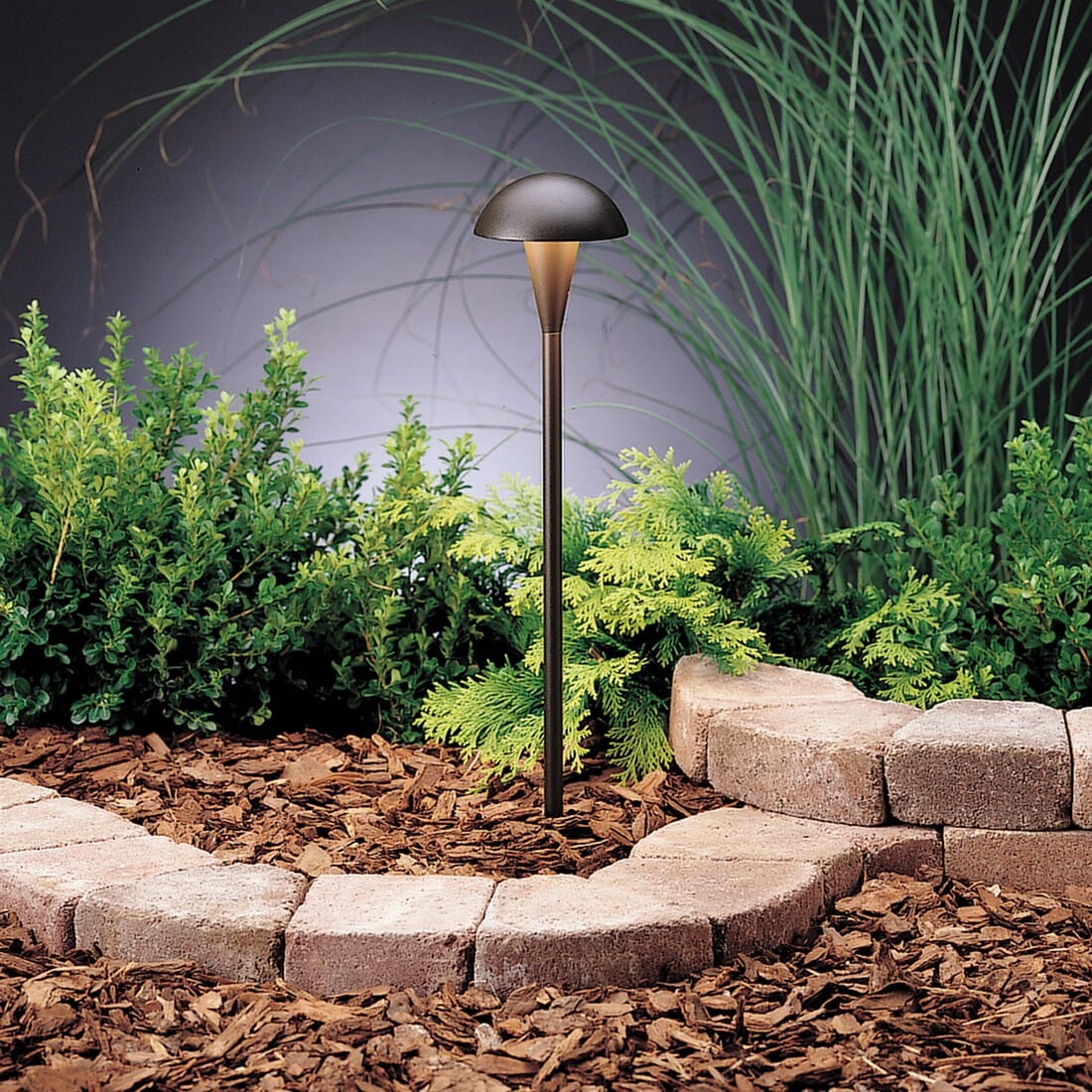 Kichler Eclipse 18.5" Path & Spread in Textured Architectural Bronze