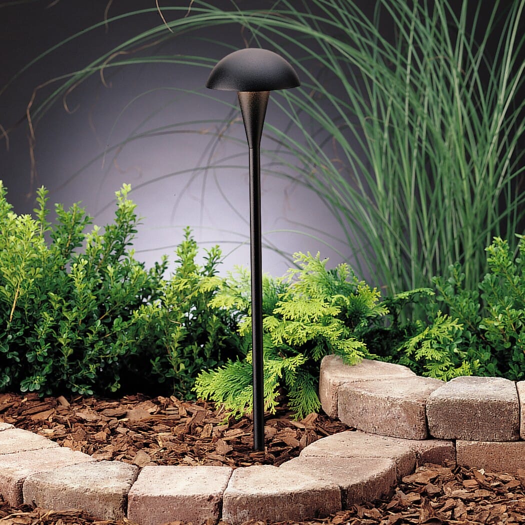 Kichler Eclipse 18.5" Path & Spread in Textured Black