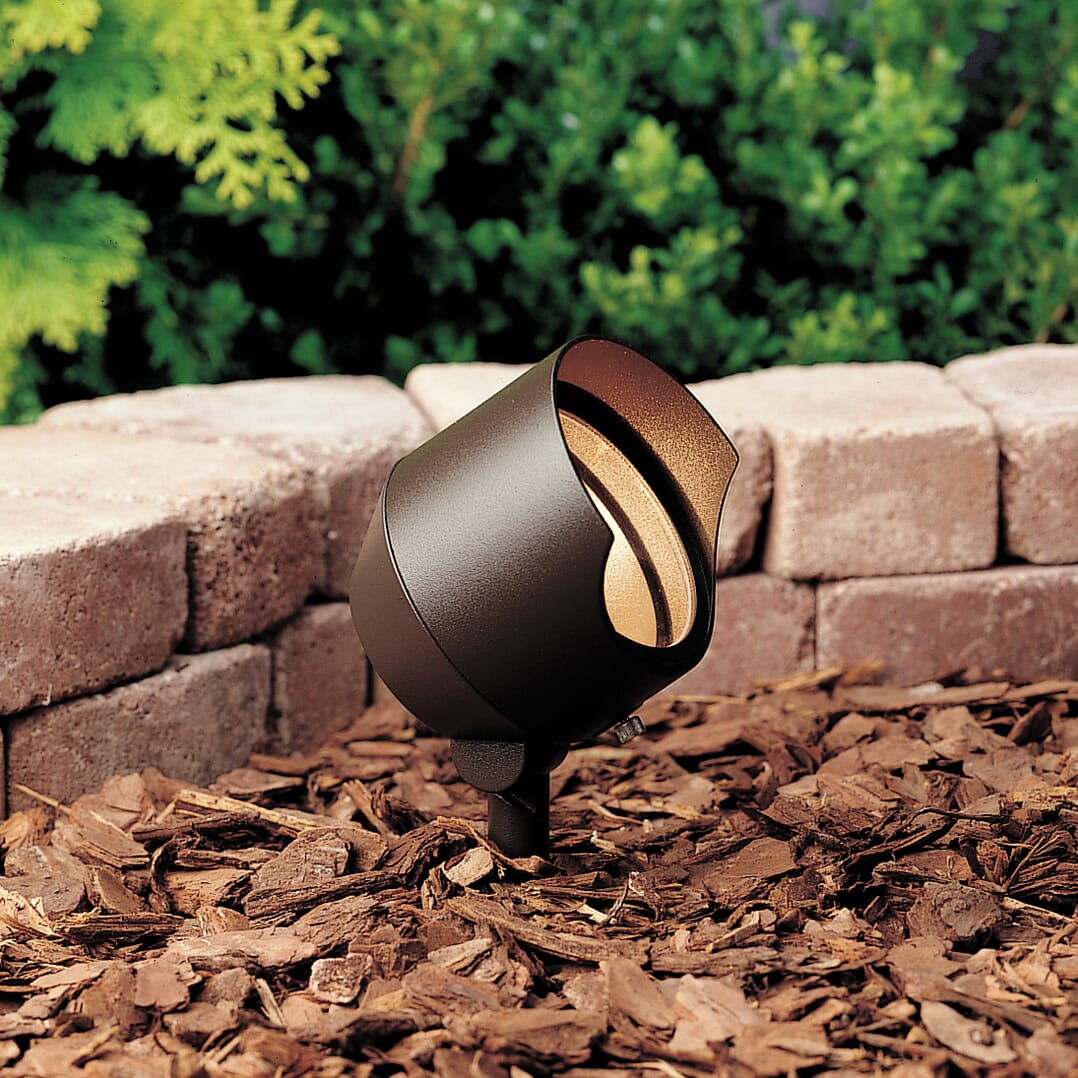 Kichler 12V MR-16 Landscape Accent in Textured Bronze 6-Pack