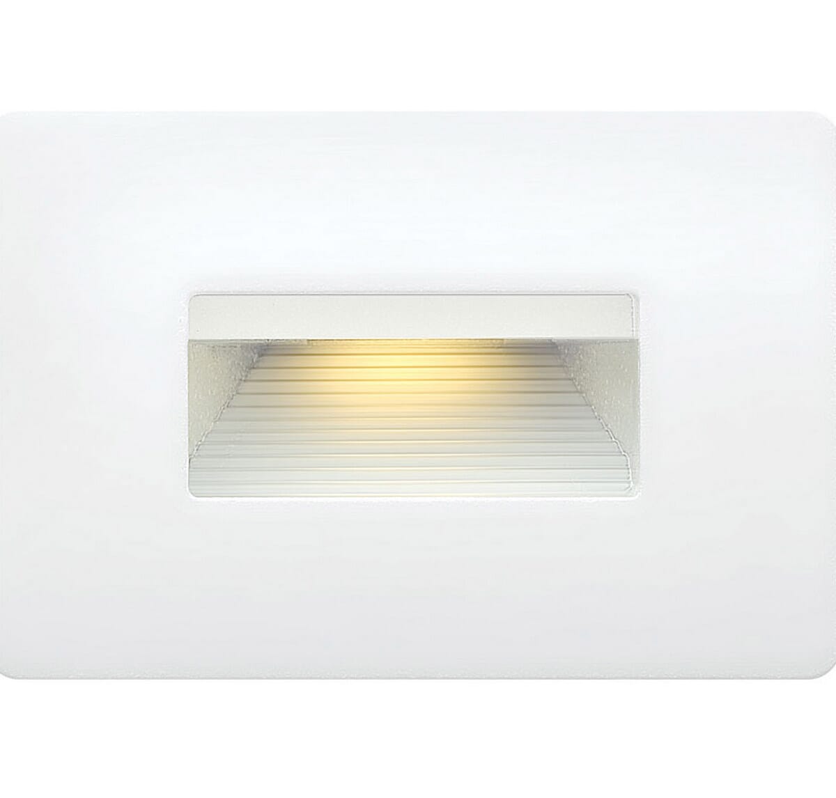 Hinkley Luna 1-Light LED Outdoor Landscape 12V Deck in Satin White