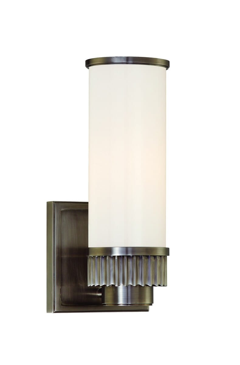 Hudson Valley Harper 5" Bathroom Vanity Light in Antique Nickel