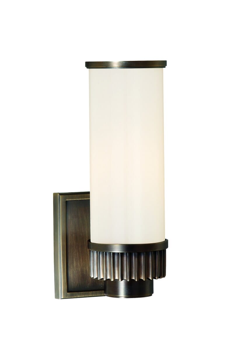 Hudson Valley Harper 5" Bathroom Vanity Light in Distressed Bronze