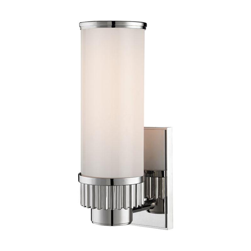 Hudson Valley Harper 5" Bathroom Vanity Light in Polished Nickel