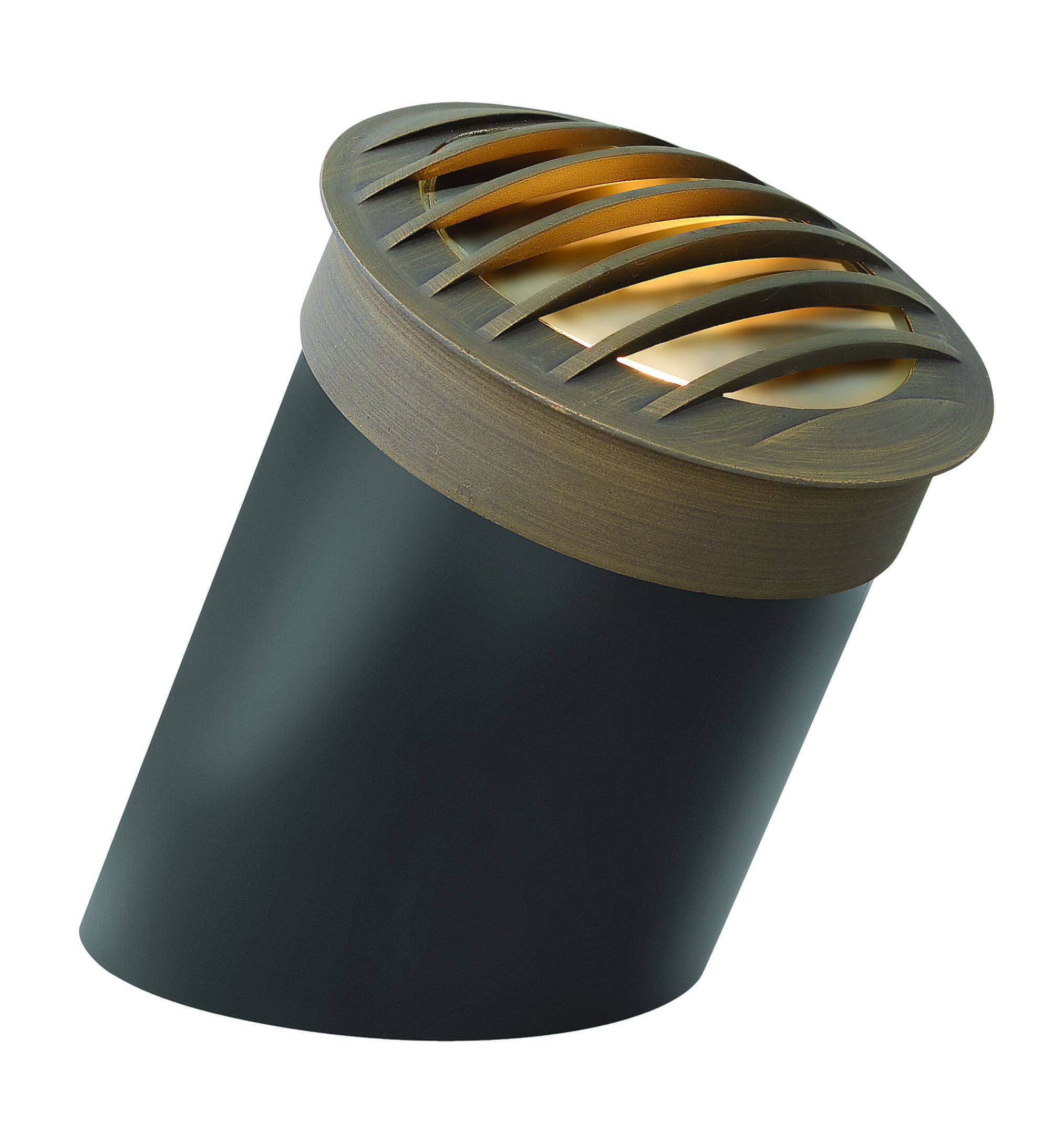 Hinkley 1-Light Outdoor Well Light in Matte Bronze