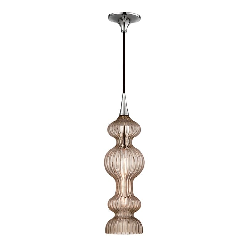 Hudson Valley Pomfret 21" Pendant Light in Polished Nickel