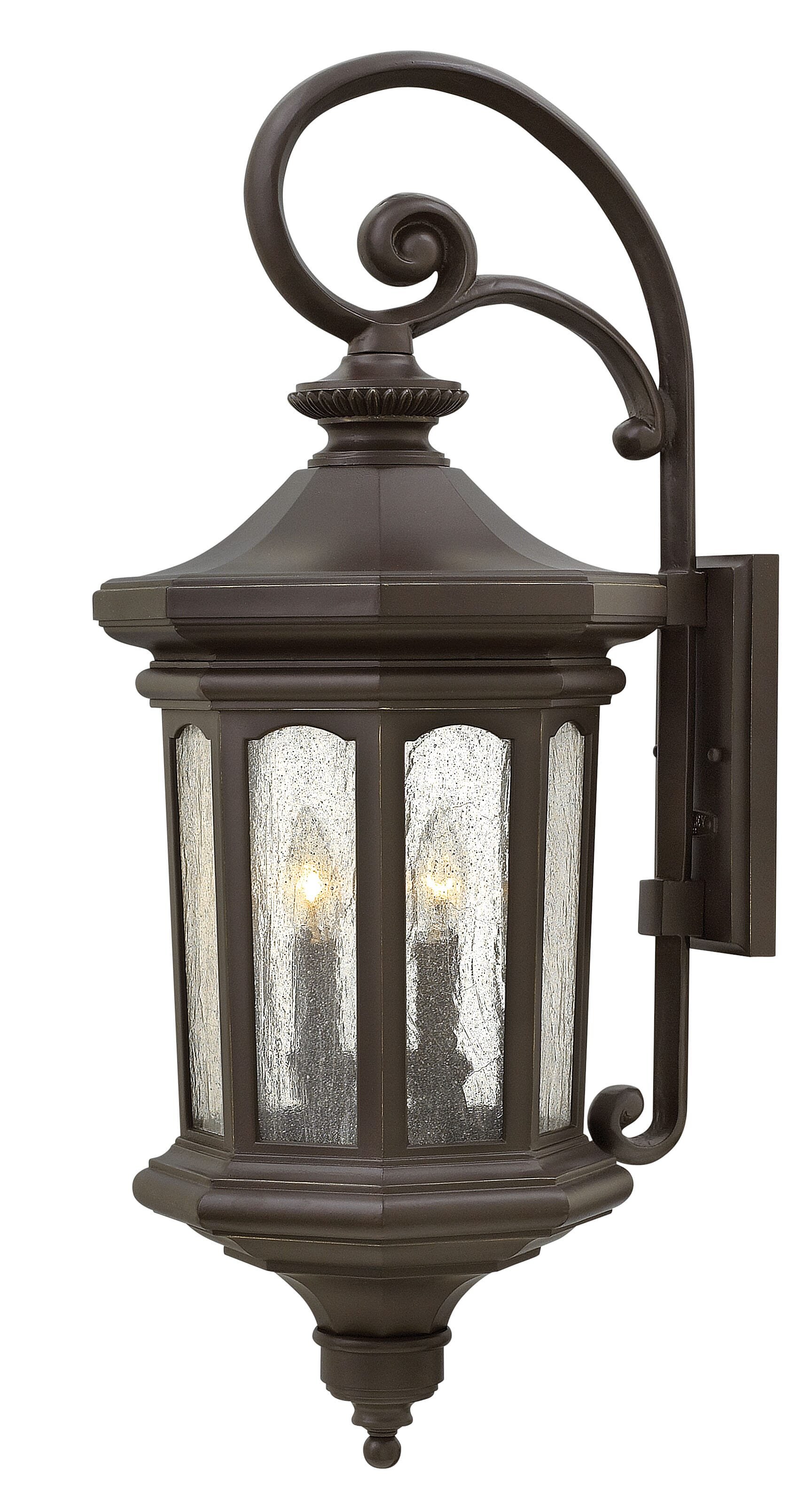 Hinkley Raley 4-Light Outdoor Large Wall Mount in Oil Rubbed Bronze