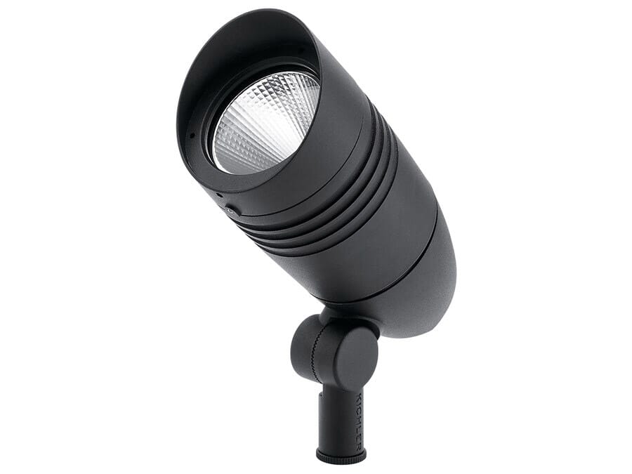 Kichler Landscape LED 1200lm 33 Deg 3000K Accent in Textured Black
