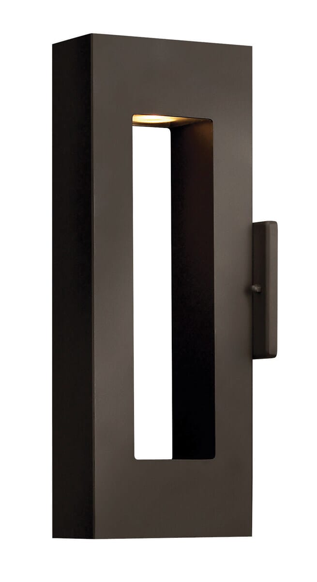 Hinkley Atlantis Dark Sky LED 16" Outdoor Wall Light in Bronze