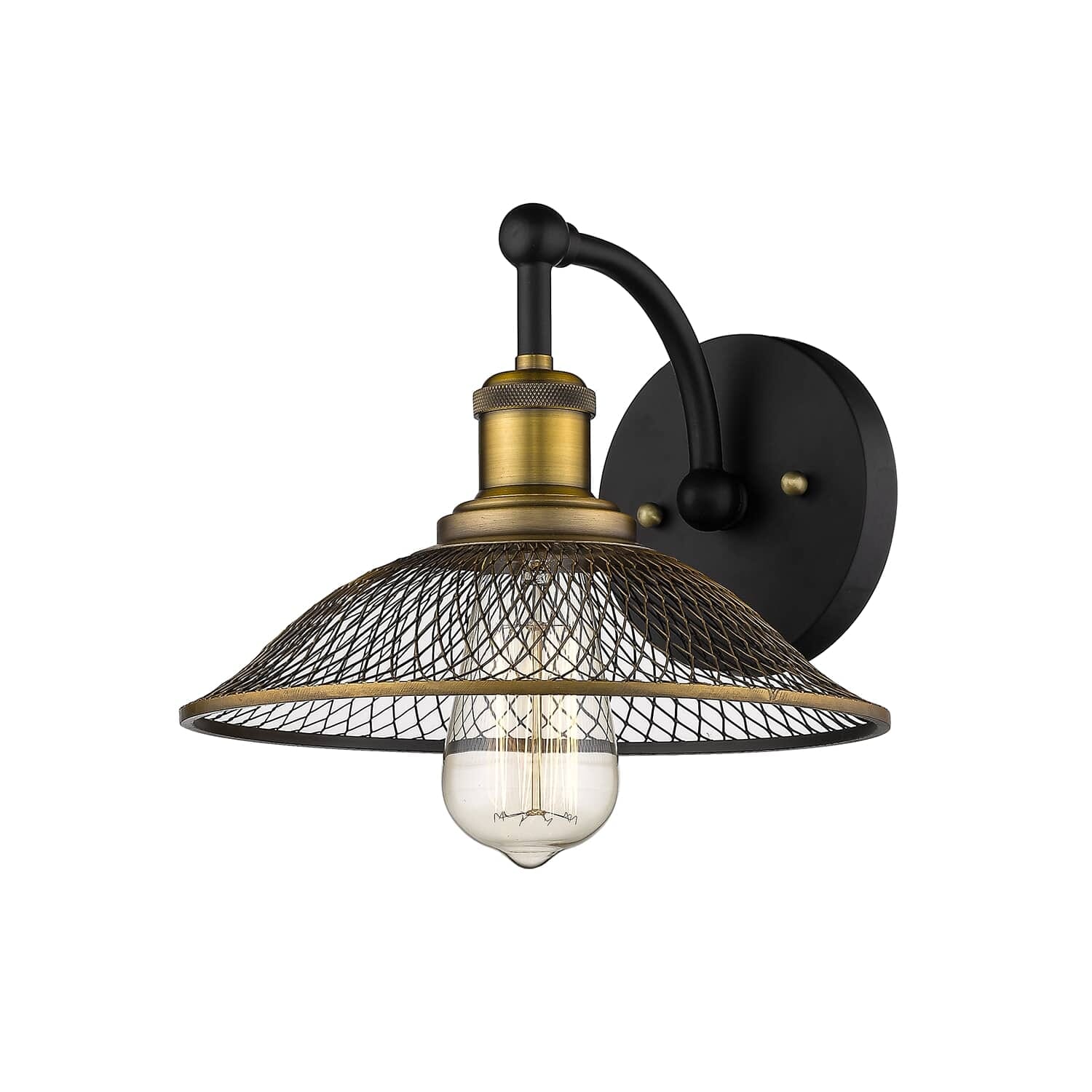 Millennium Lighting  6.5" Bathroom Vanity Light in Matte Black and Heirloom Bronze